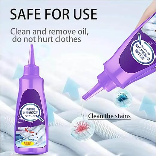 ✨ StainClear™ Instant Fabric Laundry Stain Remover – 120 ML